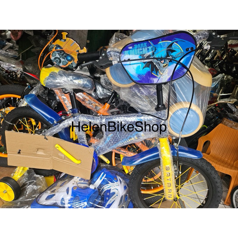 Sepeda bmx 16inch Batman wimcycle