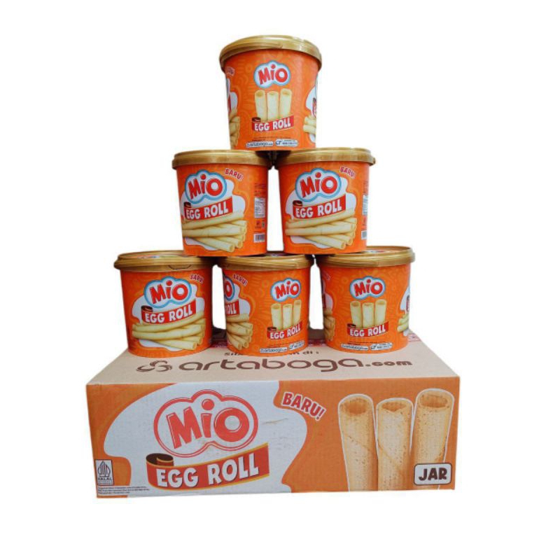 

Biskuit Mio Eggroll 1 dus