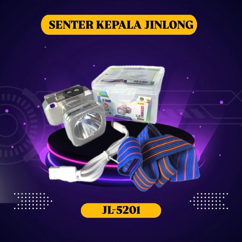 Senter kepala jinlong jl-5201