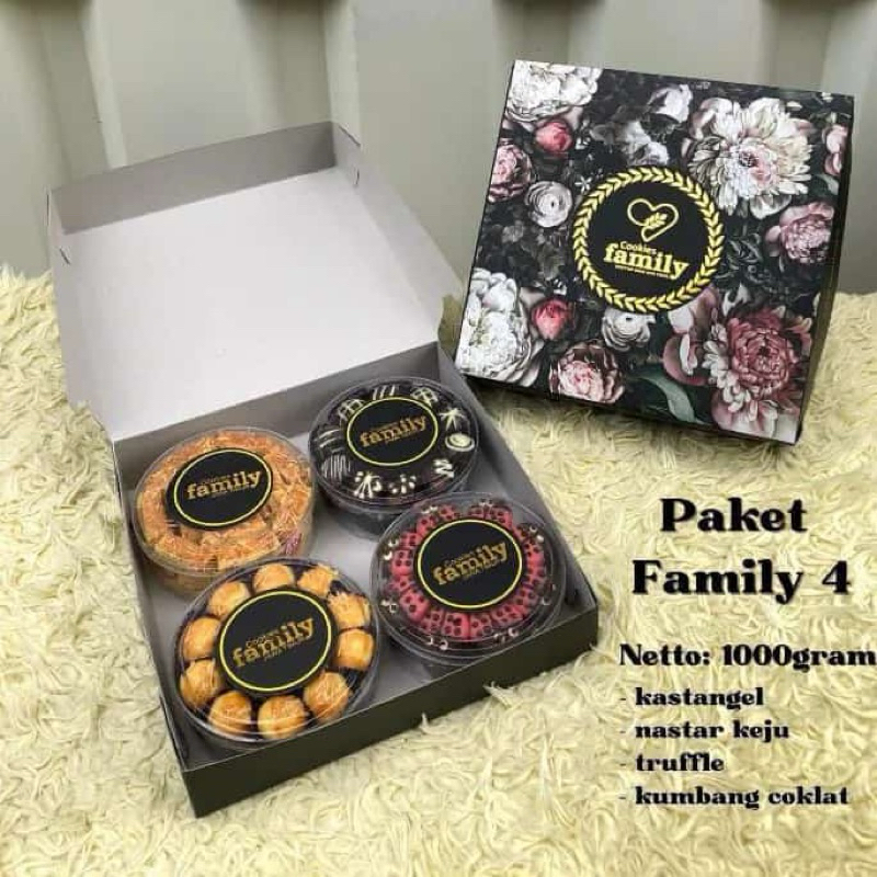 

[Mamayigrosir] PAKET 4 Kuker FAMILY COOKIES @250 gram