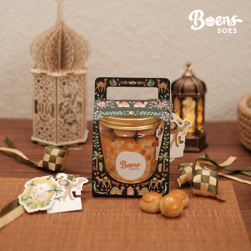 

BOENS BAKERY - Kue Kering Wisman Spesial Lebaran - Toples Jar 600 ml