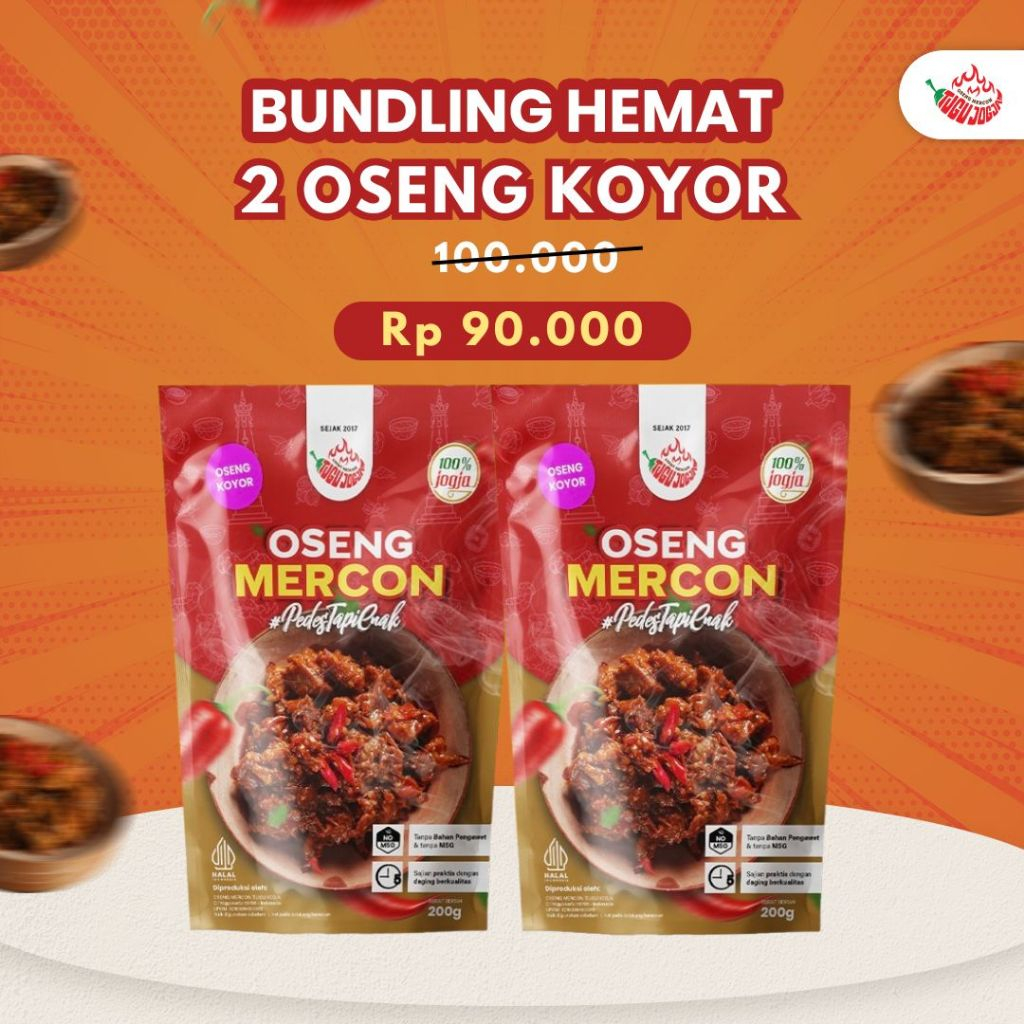 

2 OSENG FULL KOYOR Oseng Mercon Tugu Jogja