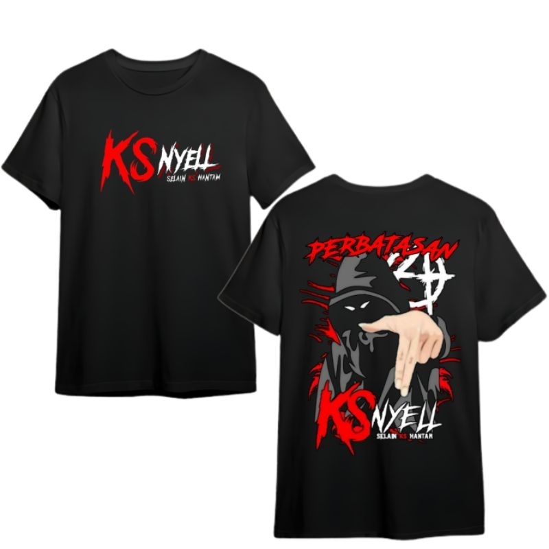 Promo Kaos KS Nyell Bahan Cotton Combed
