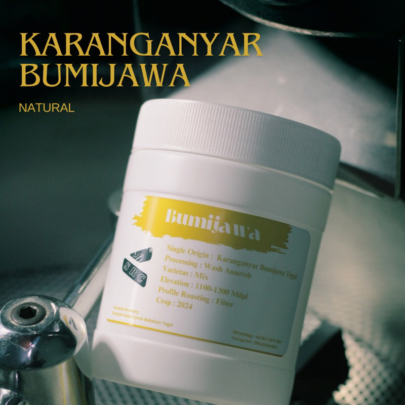 

Arabica Bumijawa 200 Gram | Kopi Salsabila
