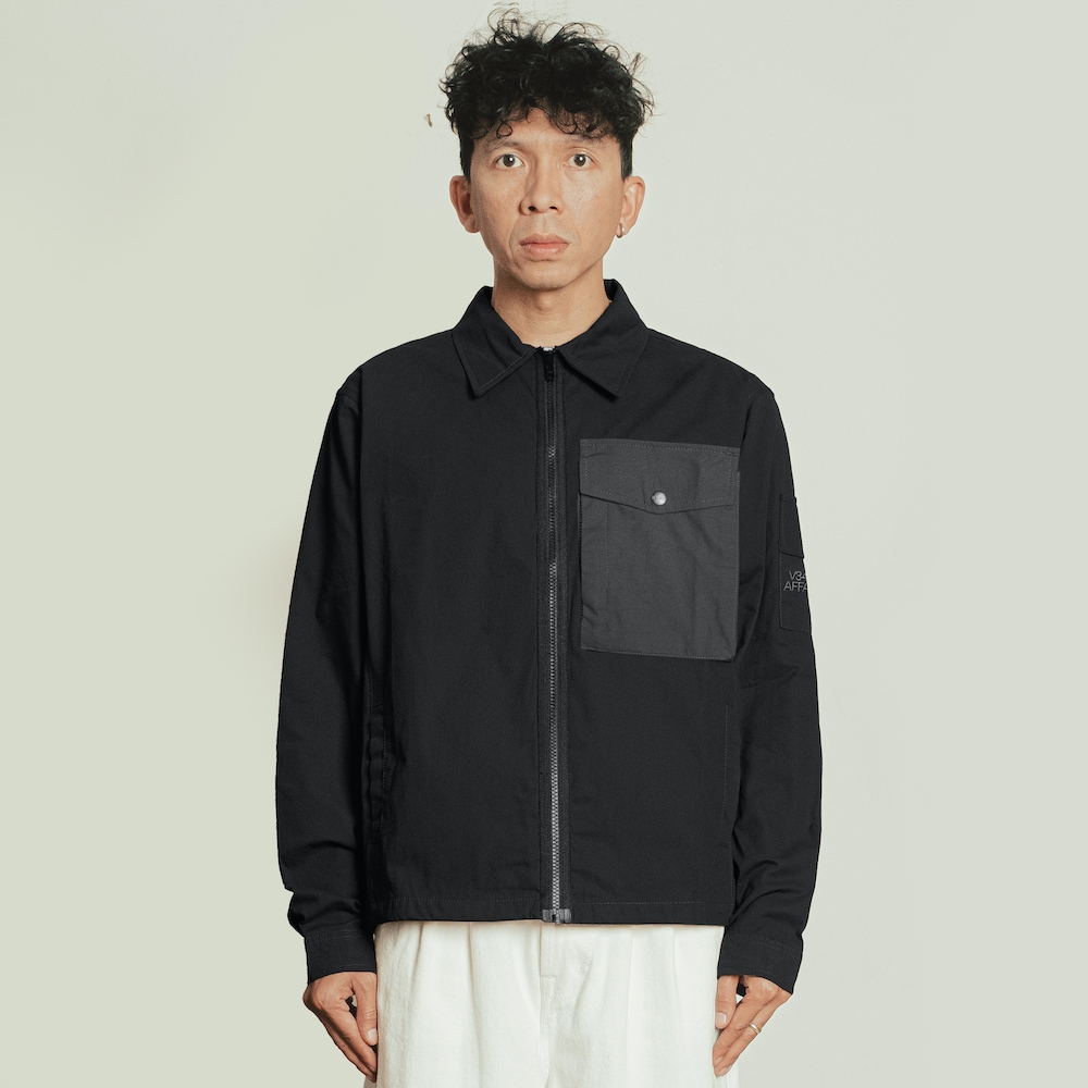 Vearst Affaires Work Jacket Zoe Black Grey