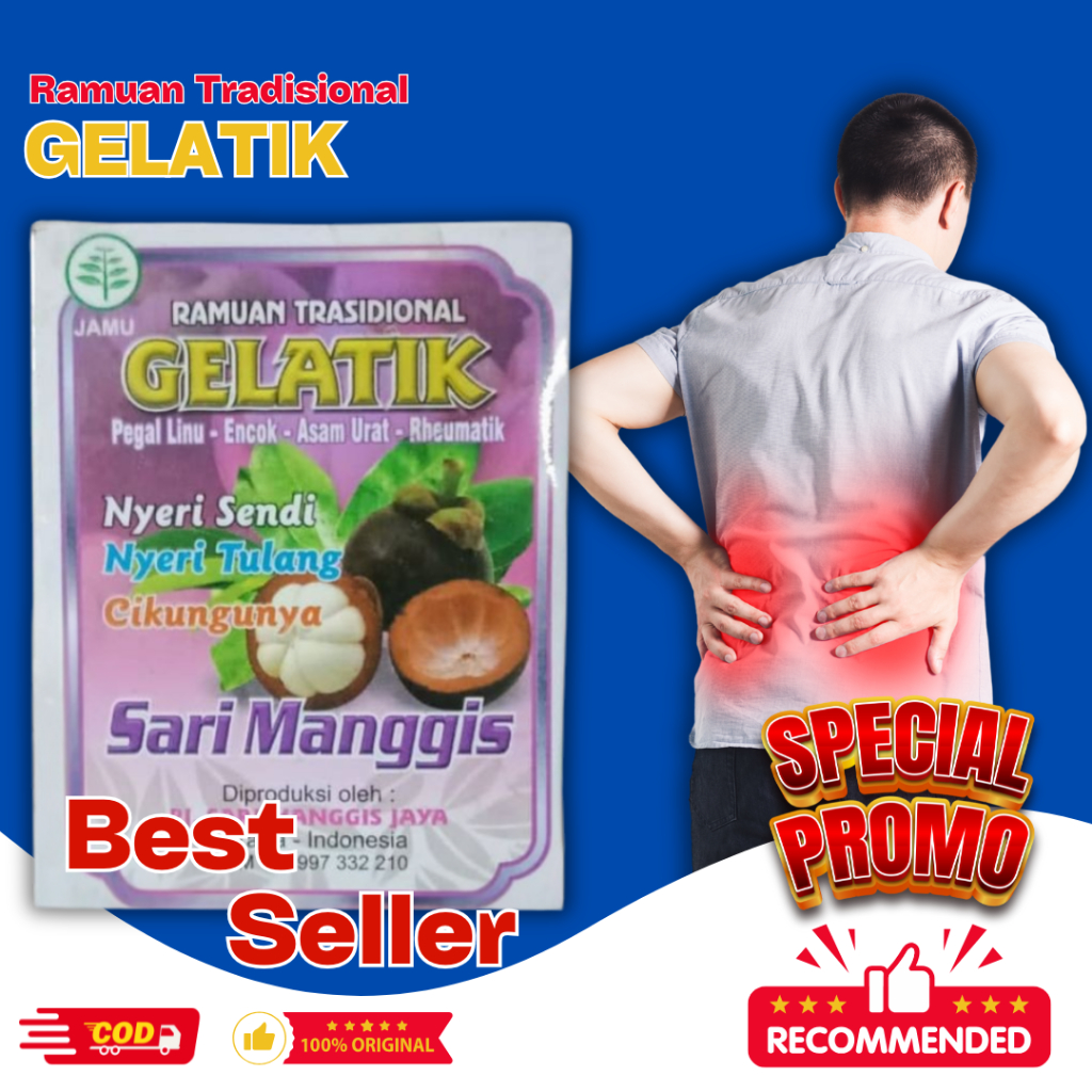 

Gelatik Sari Manggis Serbuk Jamu Herbal Original 100%