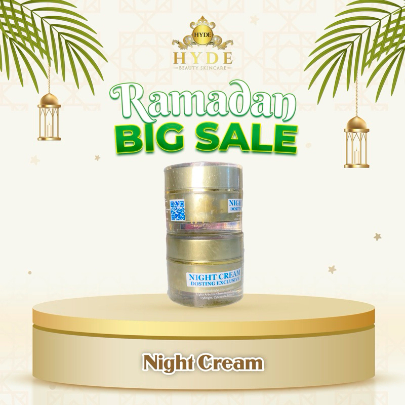 Hyde Beauty Skincare Night Cream FORTE Extra Glowing | Krim Malam