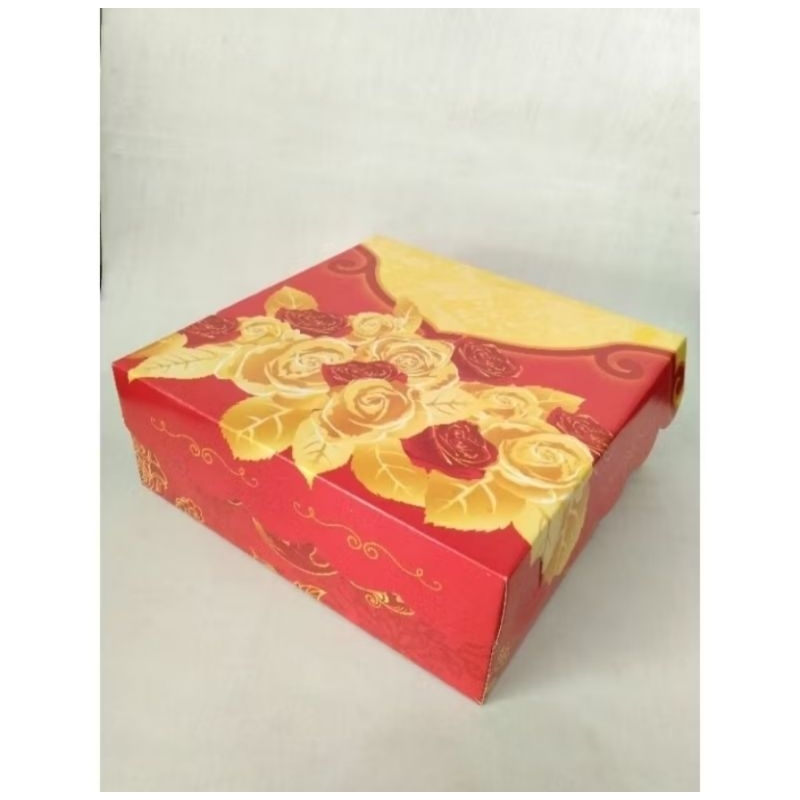 DOS NASI MOTIF / KOTAK NASI MOTIF 18X18 / ISI 10 PCS