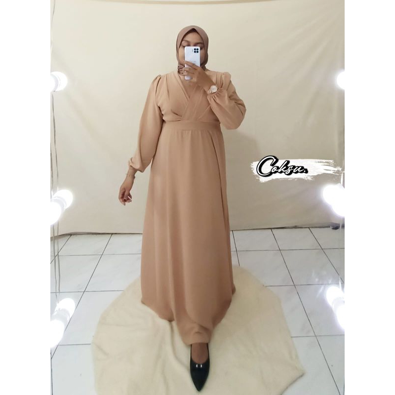 gamis terbaru//dress murah//belle dress