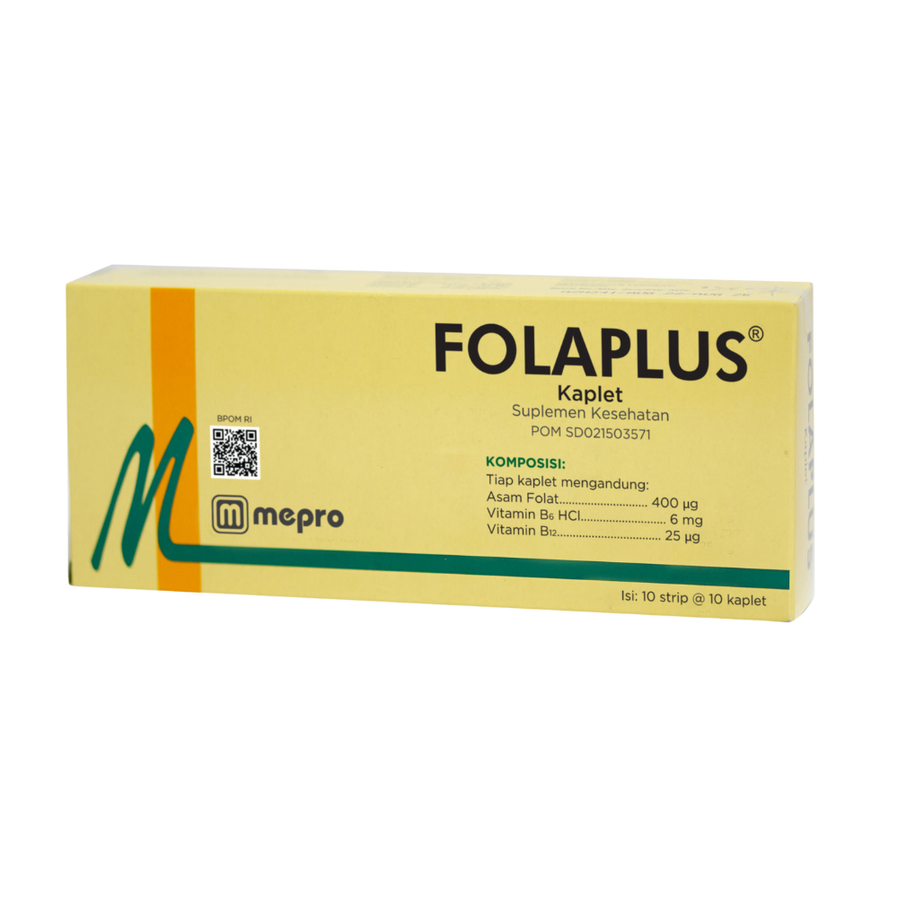 FOLAPLUS BOX Vitamin Asam Folat Ibu Hamil