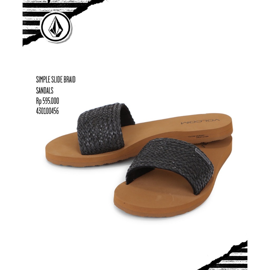 RAYSURF VOLCOM SANDAL WANITA 430100456 ORIGINAL
