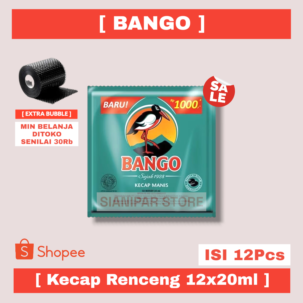 

BANGO KECAP MANIS SCT 20mL/25g [ PERENCENG ]