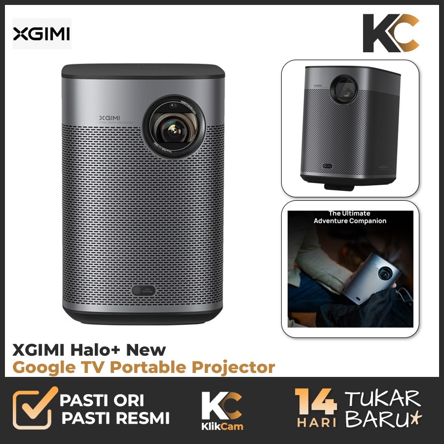 XGIMI Halo+ New Google TV Portable Projector