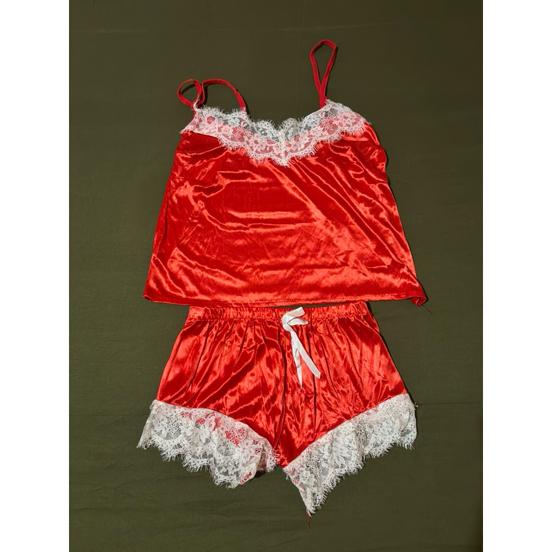 baju tidur lingerie wanita sexy panjang pendek transparant dan tebal