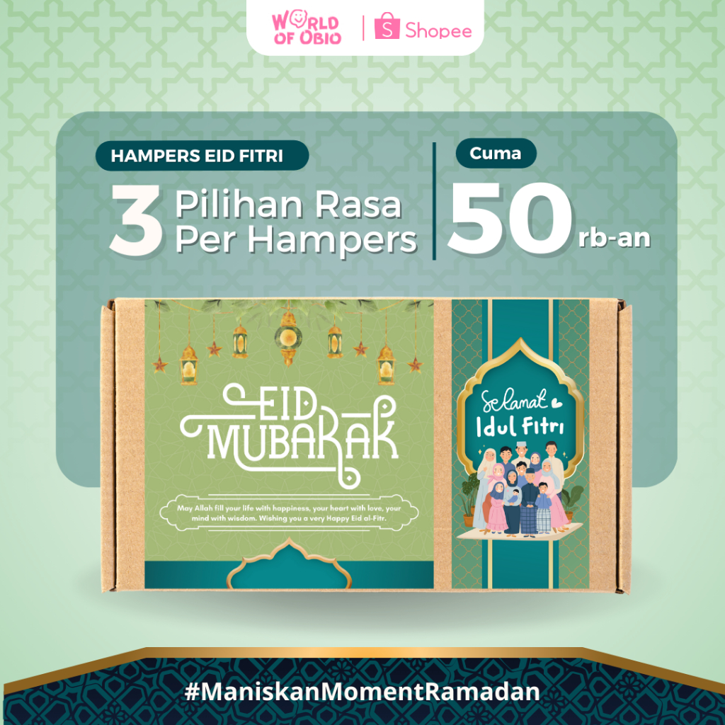 

HAMPERS LEBARAN EID FITRI Special by Obio (Isi 3) - Parcel Lebaran / EID Hampers