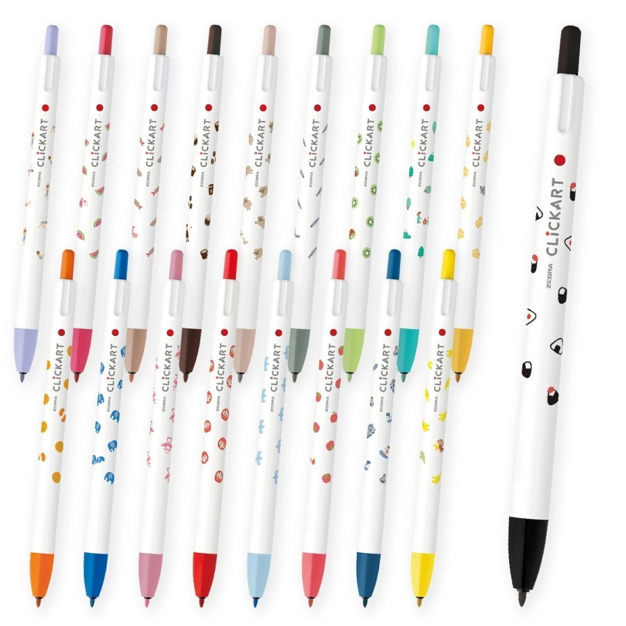 

Zebra ClickArt Yurukawa Festival Series 0.6mm Marker Fine Liner Click Art Limited Edition