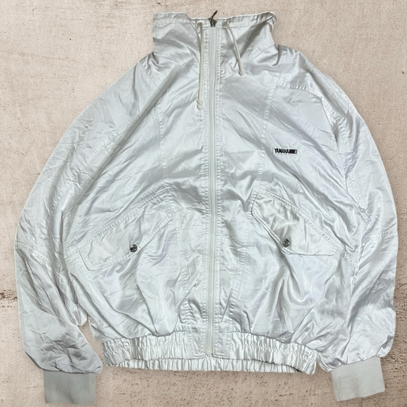 Jacket Racing Yamaha vintage white
