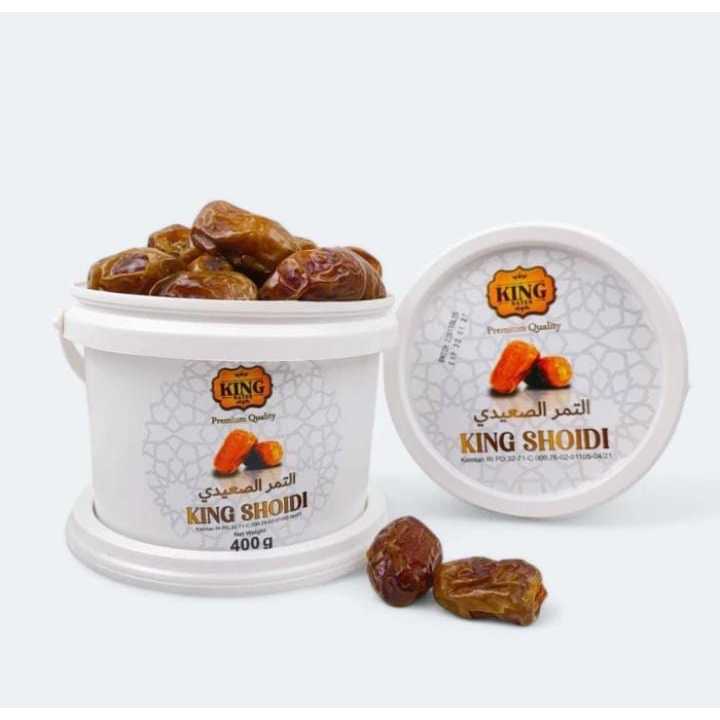 

PROMO RAMADHAN KURMA KING SHOIDI PREMIUM QUALITY 400GR ORIGINAL KURMA TERBAIK