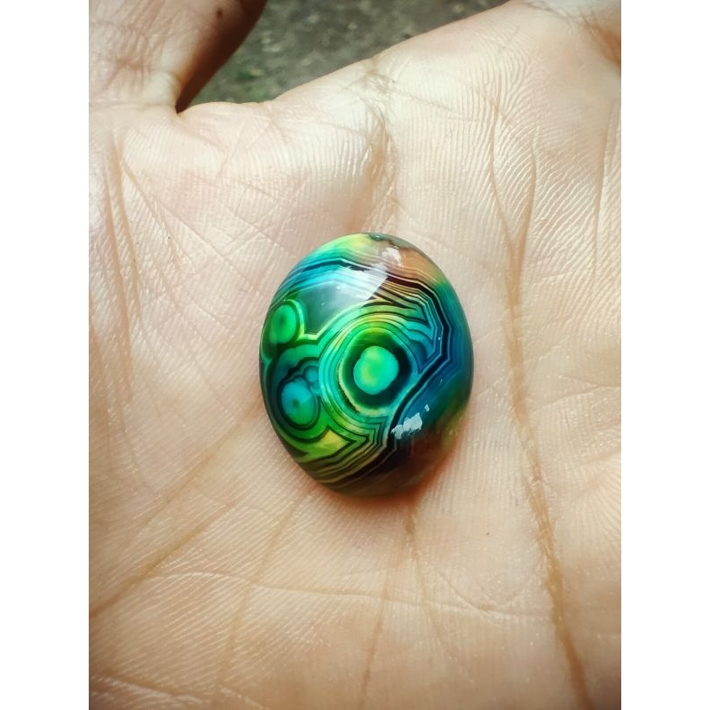 batu rubah pelangi original banyuwangi