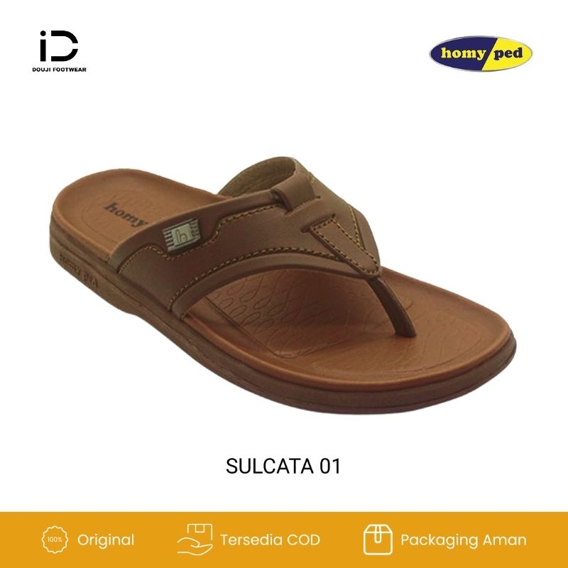 Homyped sulcata 01 sandal jepit casual pria