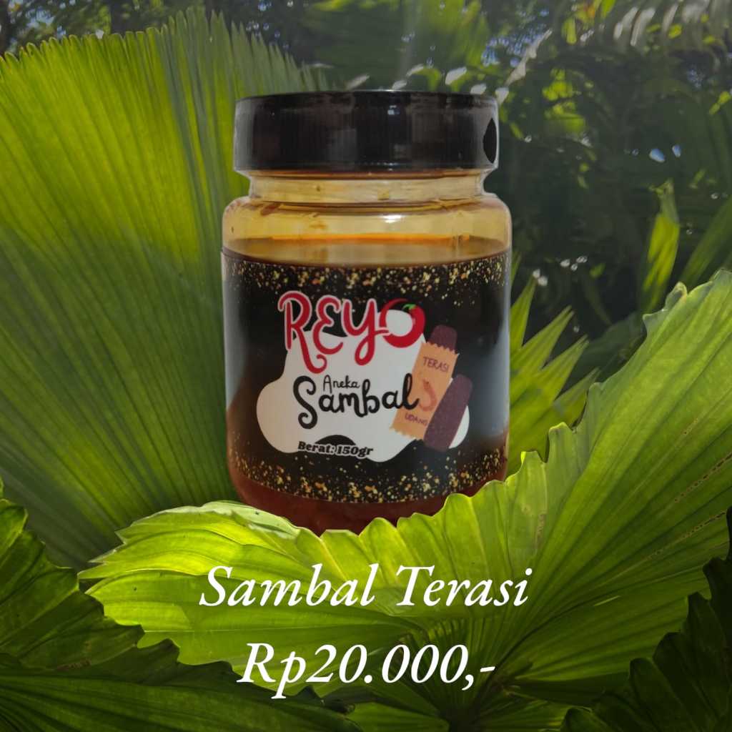 

SAMBAL MERAH TERASI UDANG 150GR