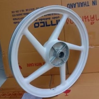 Pelek Velg Racing Belakang Motor Suzuki smash Original/Warna putih