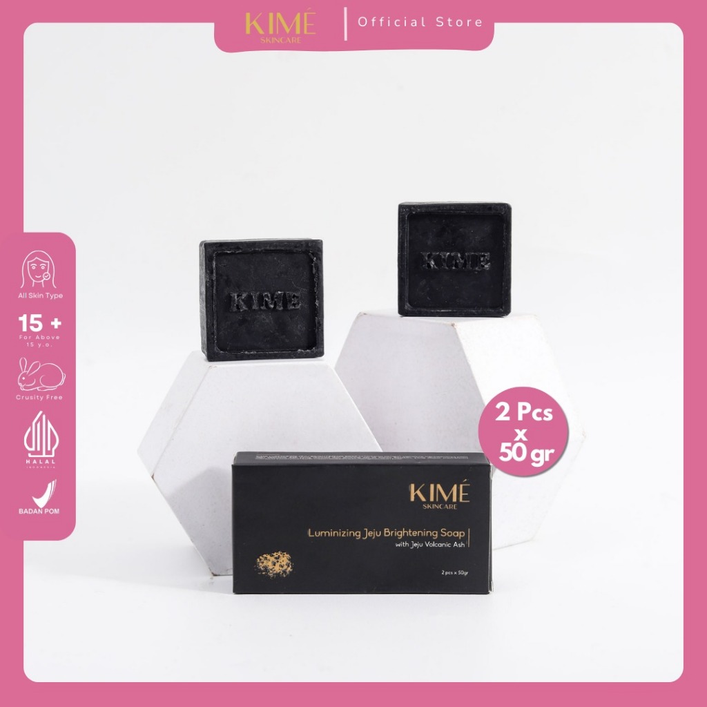Sabun Kime Skincare Purifying Facial Wash Oil-control Face Cleanser Amino Acids Gentle Sabun Cuci Mu