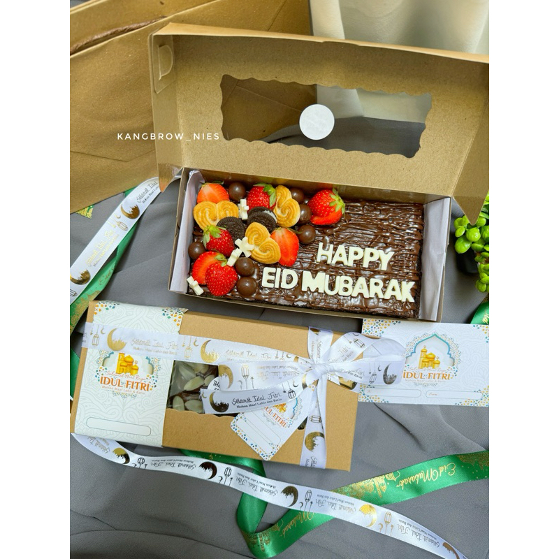

Fudgy brownies / hampers idul fitri / hampers lebaran