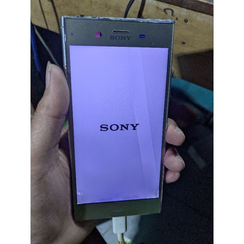 LCD Sony Xz1 (Gold) copotan