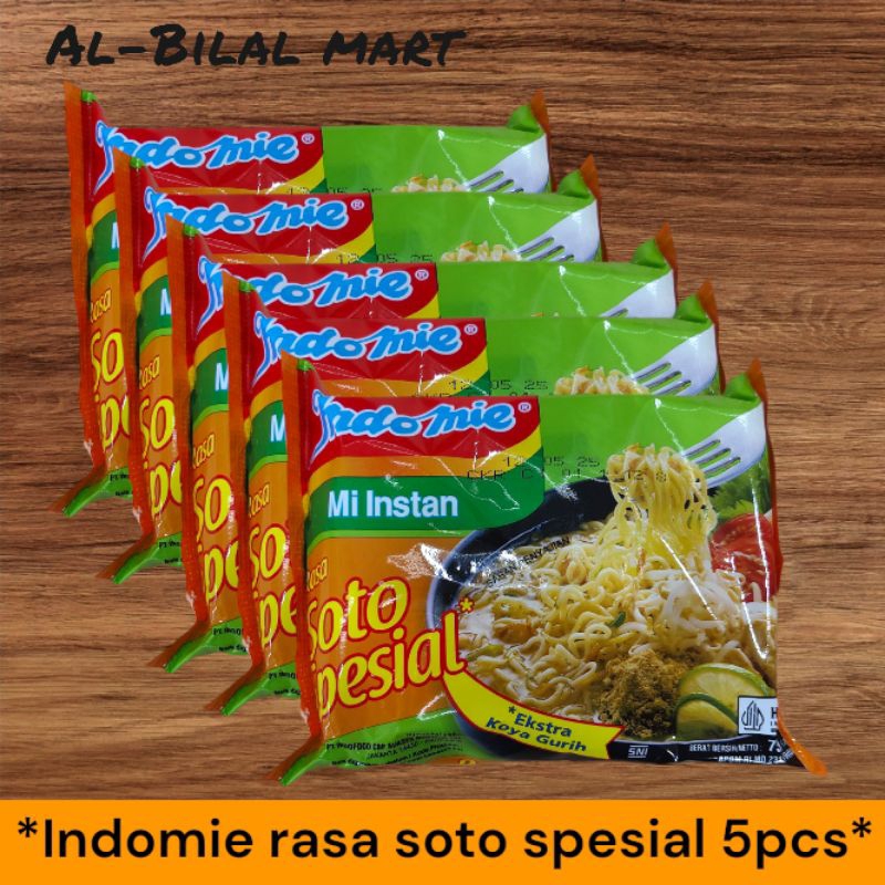 

Indomie rasa soto spesial 5pcs