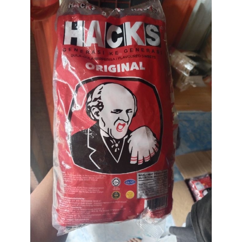 

Permen hacks 1,8kg per dus