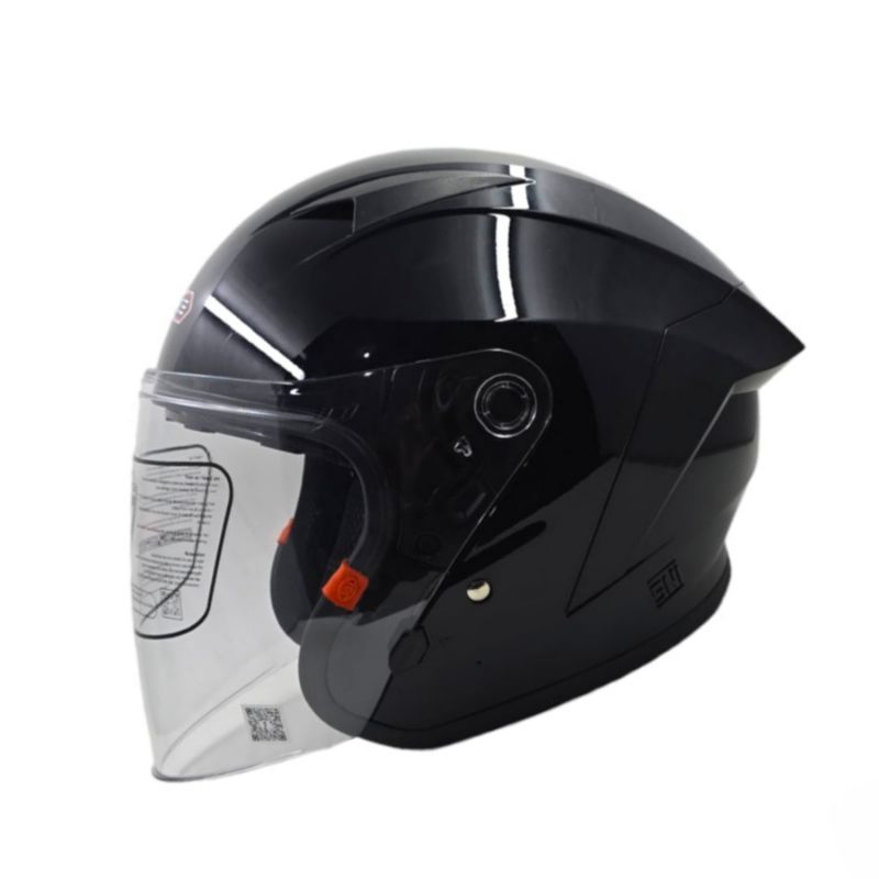 VIGO Helm Half Face SNI Ganteng Kekinian Spoiler Ukuran Jumbo XXL Cowok Pria Laki Dewasa Model X1 NS