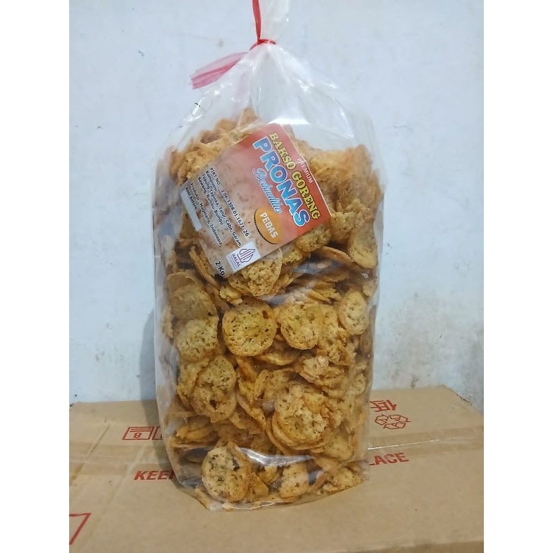 

Snack Lebaran Bakso Goreng Pedes