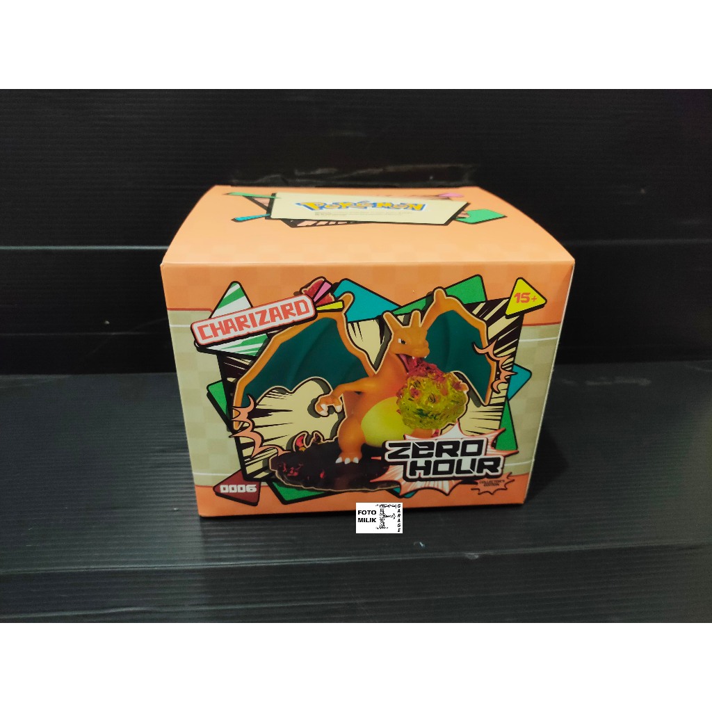 Langbowang Toys Charizard Pokemon Series Battle Figure Zero Hour Edition