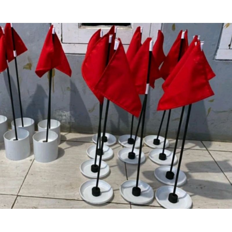 Hole lapangan mini golf portabel - pin mini golf