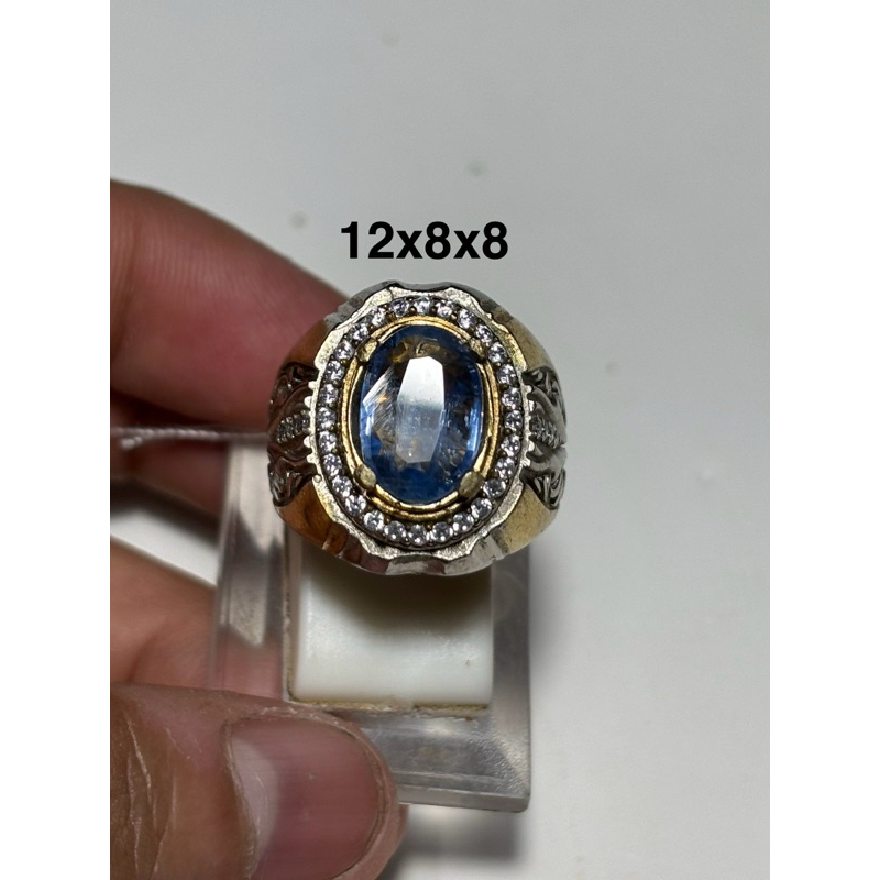 Cincin Natural kyanite