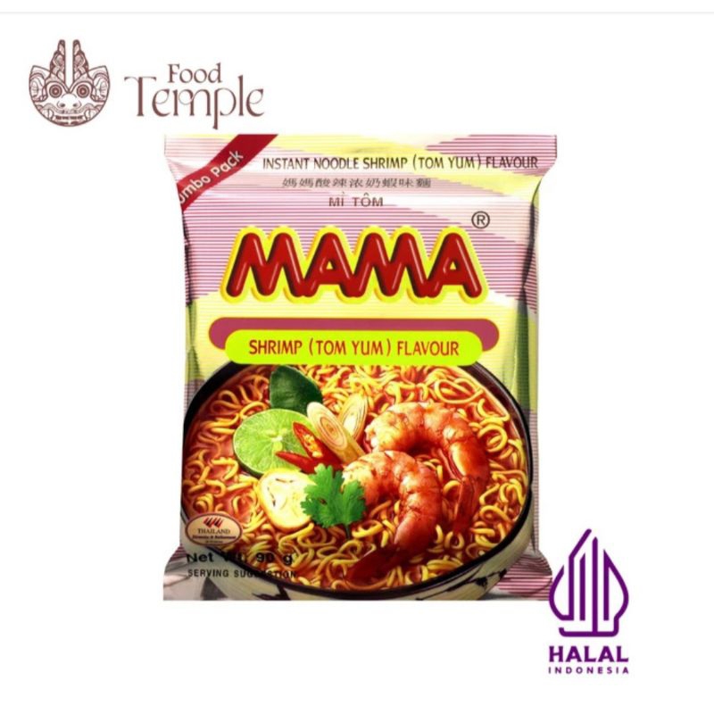 

Mama Mie Instan Instant Noodle -Shrimp Noodle
