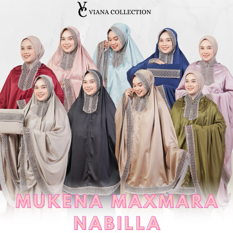 Viana Collection | Mukena Maxmara Nabila Jumbo