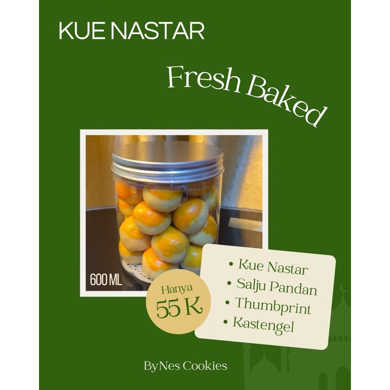 

Kue Kering Nastar Nanas Toples 600ml