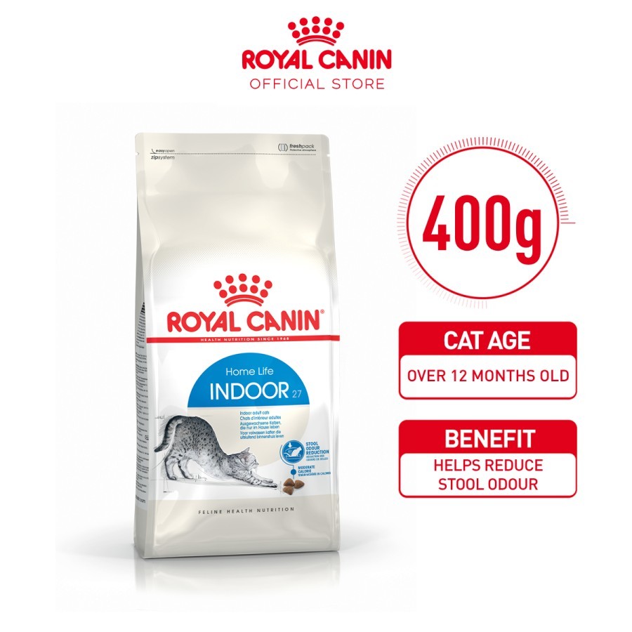 ROYAL CANIN Makanan Kucing Feline Indoor 400gr