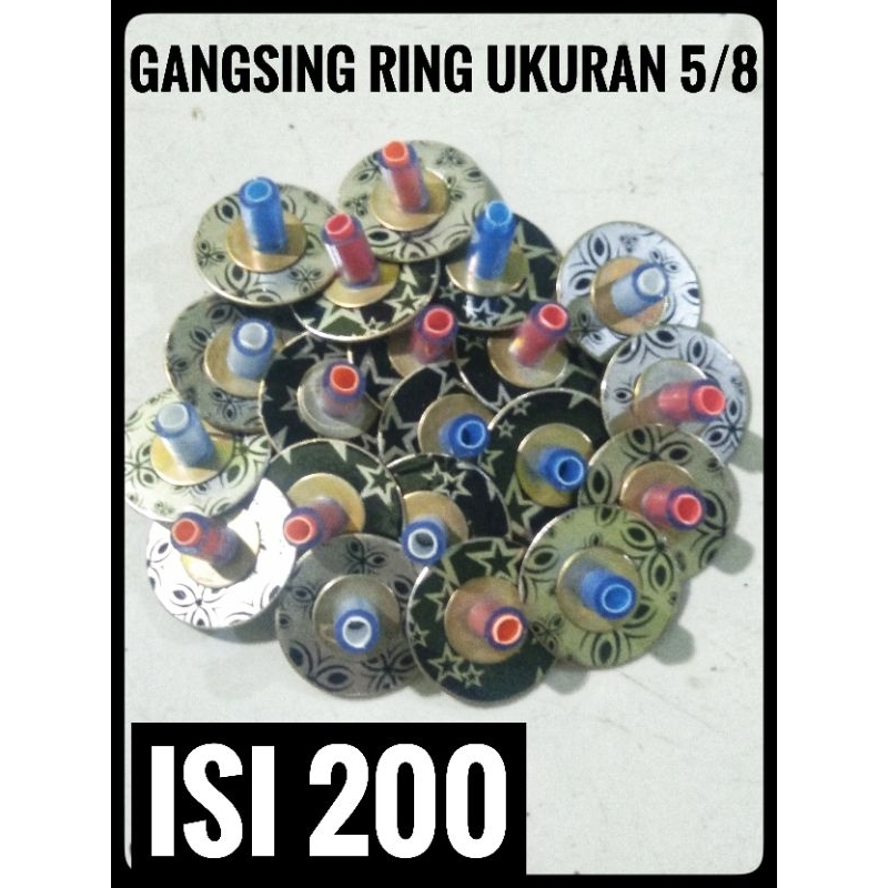 MAINAN ANAK GANGSING UKURAN 5-8 ISI 200 LENGKAP DENGAN TALI DAN KAYU-MAINAN ANAK SD