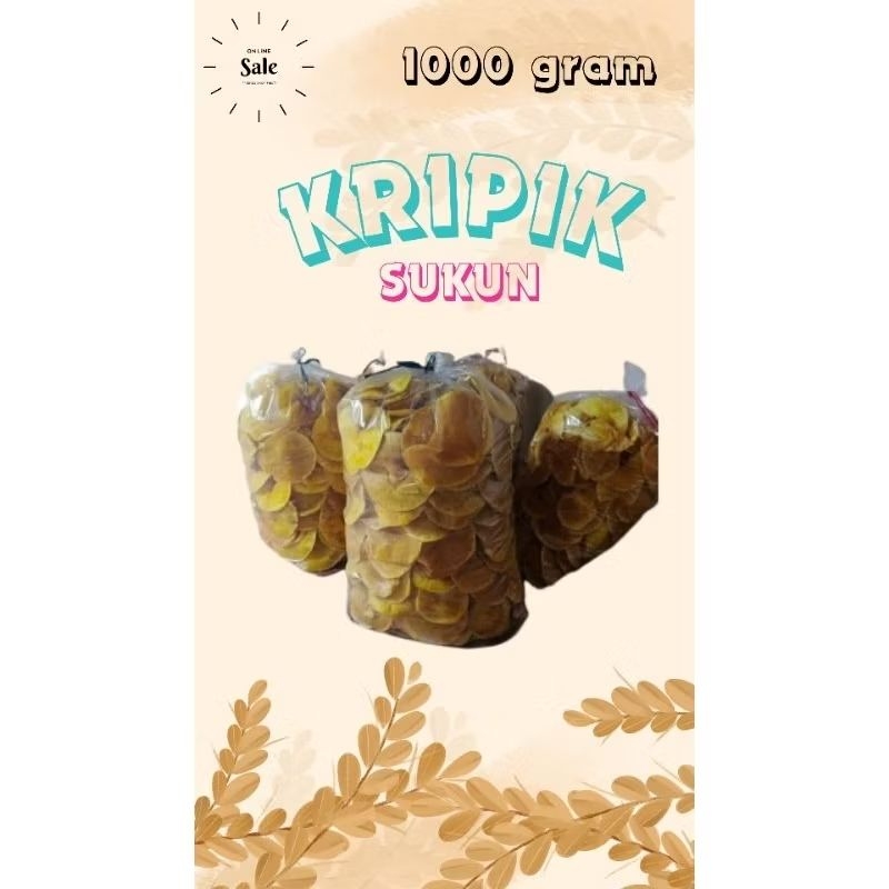 

KRIPIK SUKUN BERKUALITAS DAN TERJAMIN ENAKNYA
