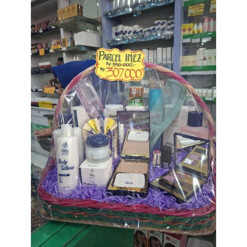 Paket Seserahan / paket skincare Inez / paket lamaran nikah