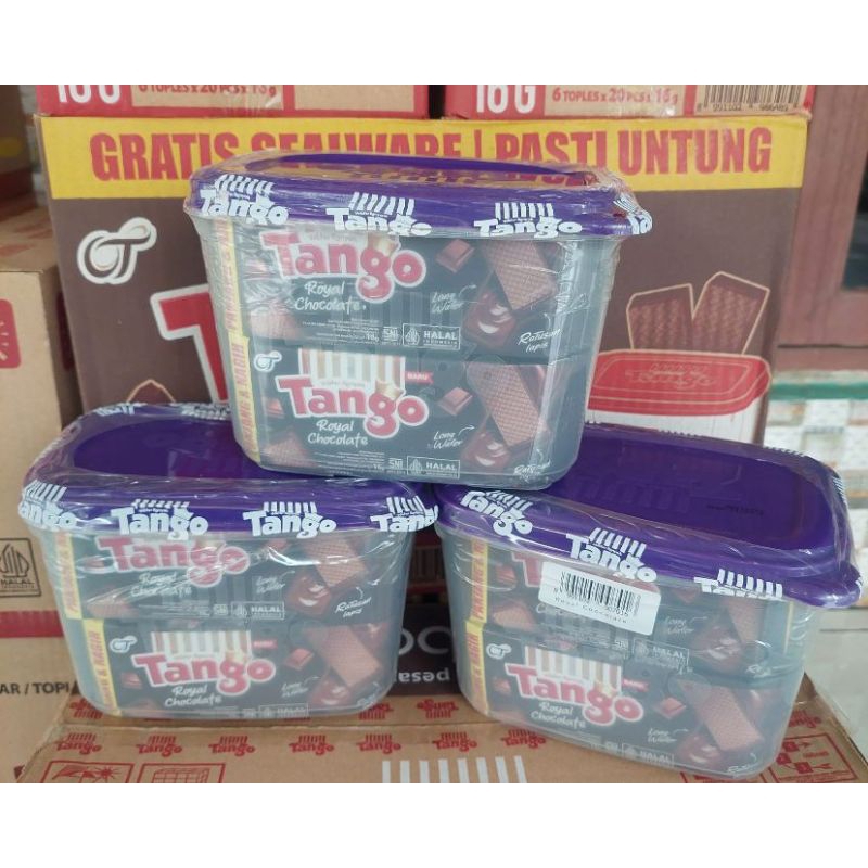 

wafer tango kemasan toples isi 20 pcs