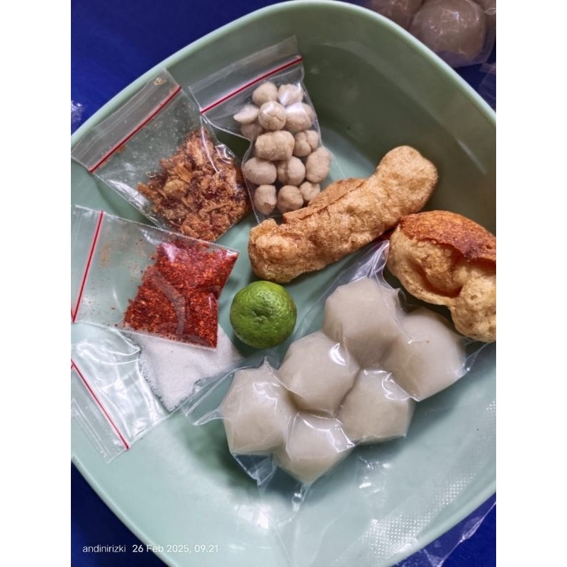 

Baso Aci paket murah 35.000 dapat 10 bungkus