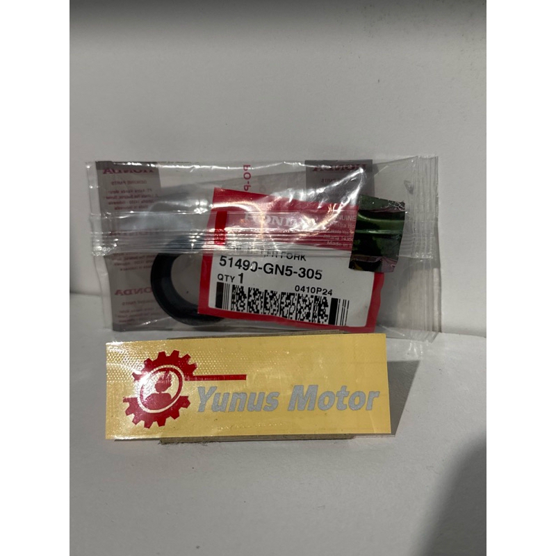 Sil shock+Sil debu shock depan honda grand, supra, beat, scoopy, vario dll original AHM