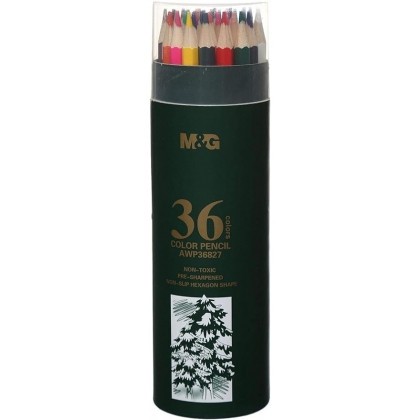 

PENSIL WARNA - M&G PENCIL COLOR HEXAGON 36 COLORS - PENSIL WARNA #AWP36827