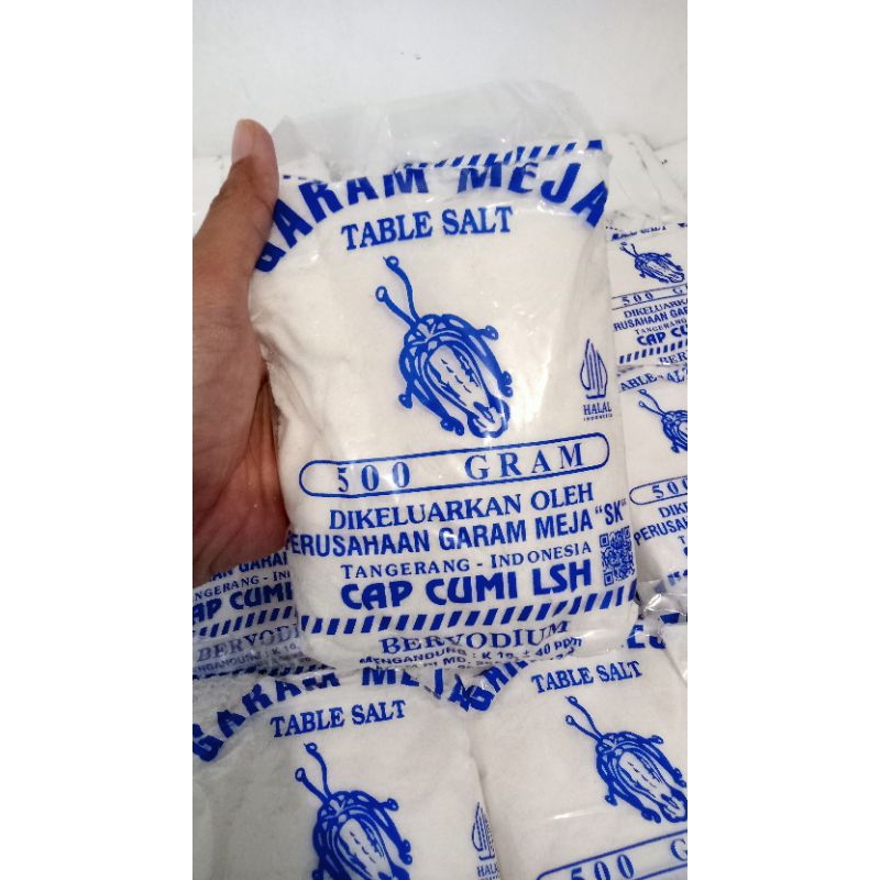 

GARAM MEJA CAP CUMI ISI 500GR