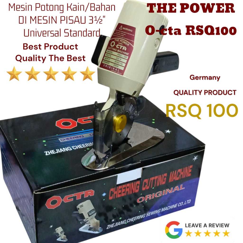 mesin potong kain merk Octa Mesin potong Kain 3 1/5"