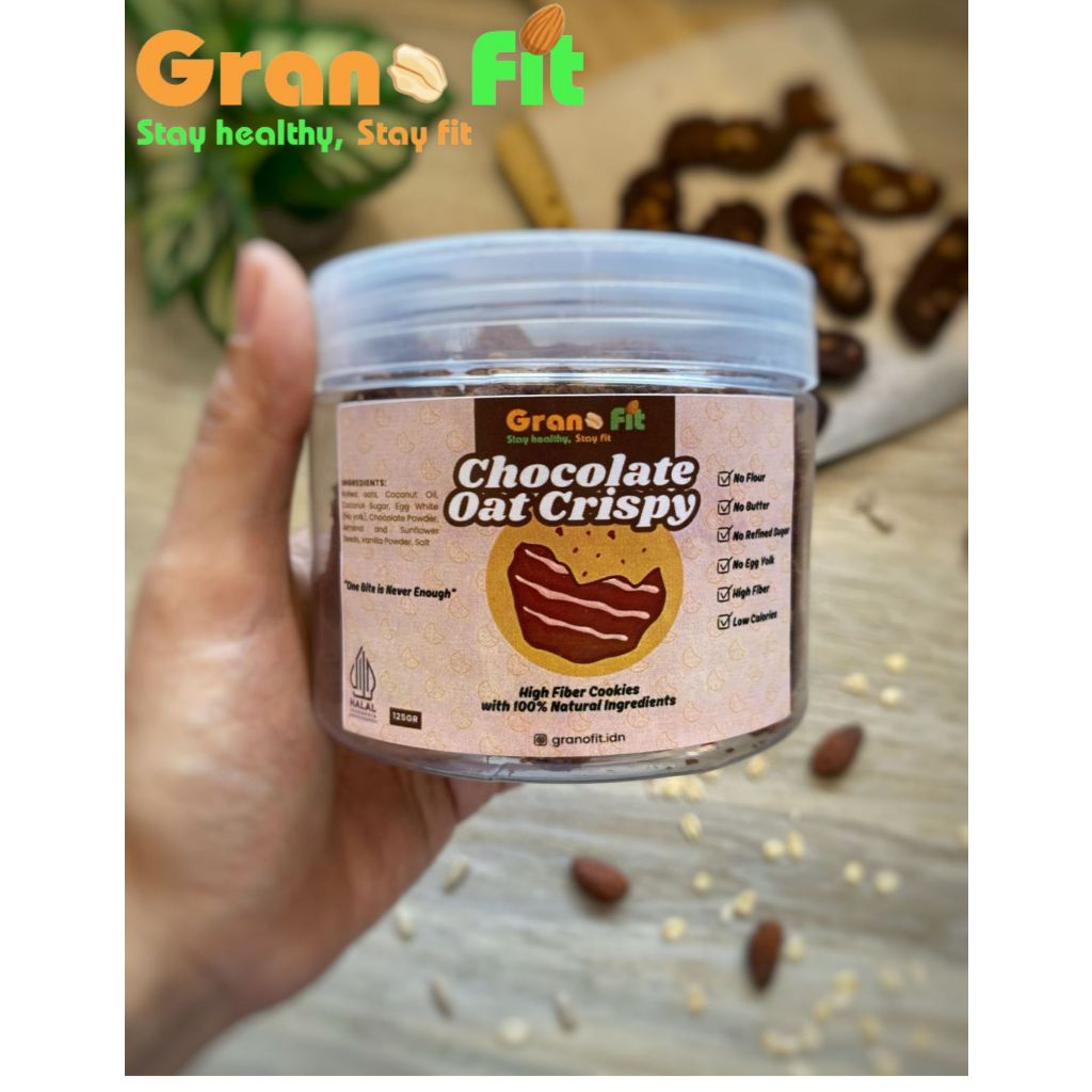 

Oatmeal Cookies | Oat Cookies Homemade, rendah lemak, rendah kalori 125 gr